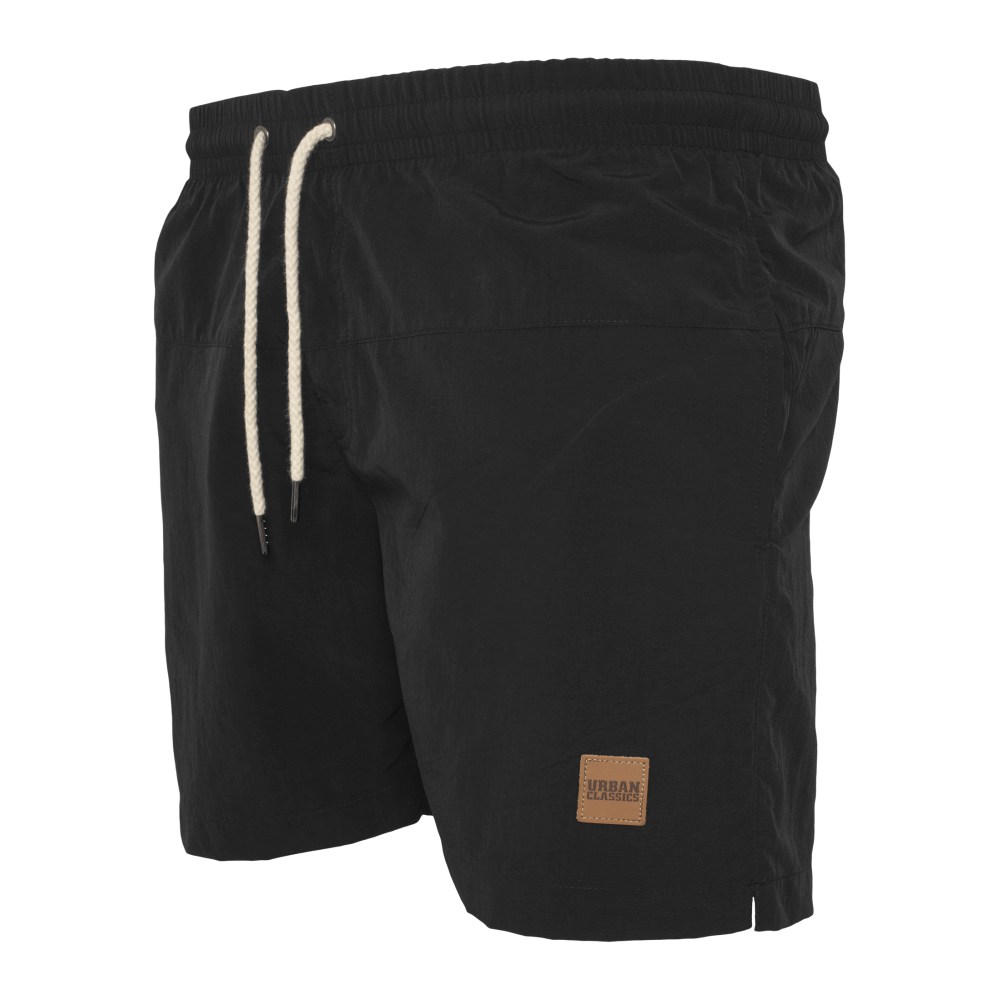 Urban Classics - Block Badeshorts für Kinder - Schwarz